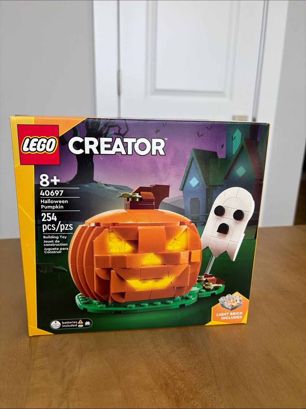 NWT LEGO Creator Set 40697 Halloween Pumpkin with White Ghost